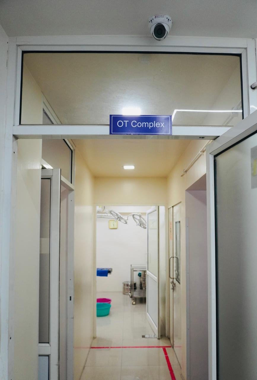 OT complex entrance at Orion Hospital